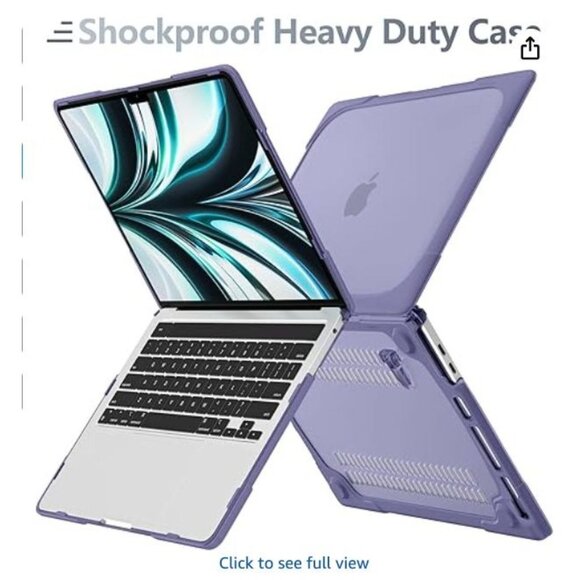 High Quality Keyboard Cover & Case For 13" MacBook Air  With Installation Guide - Picture 2 of 7